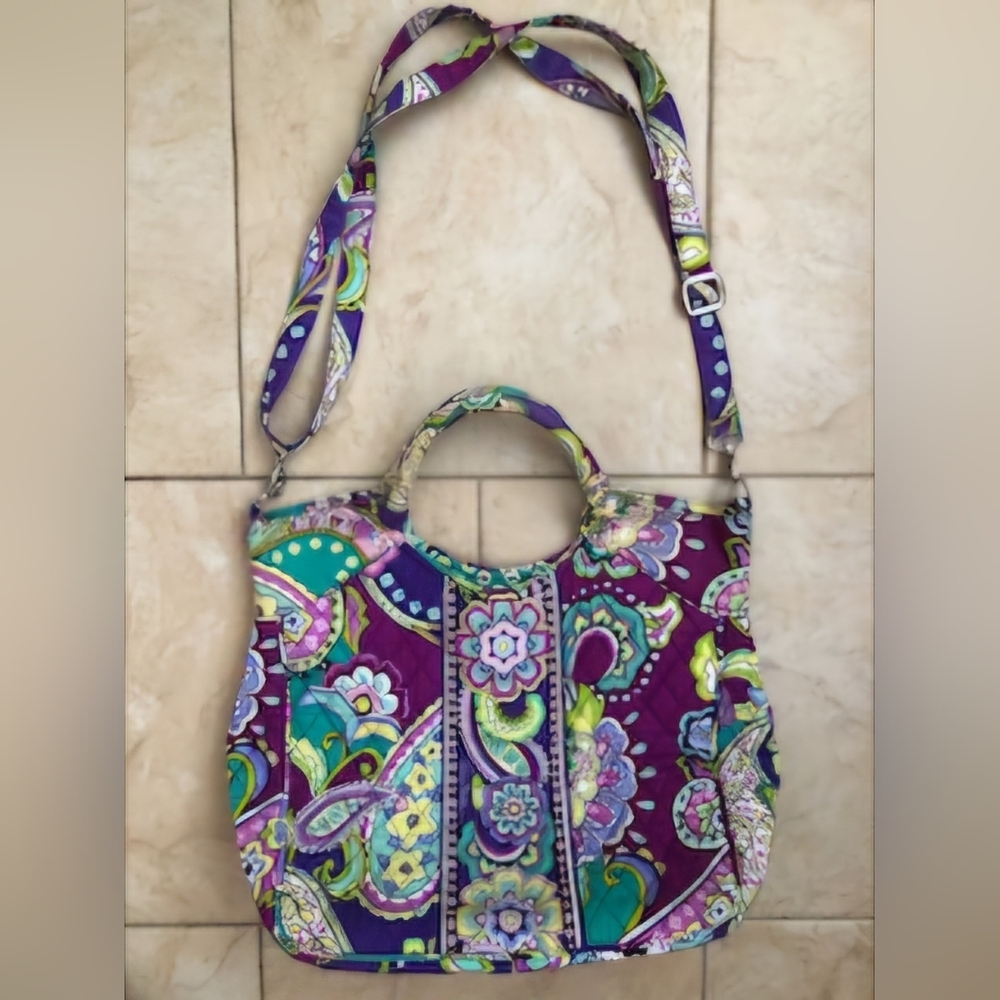 Vera Bradley Purple Patterned Women's Purse/Bag